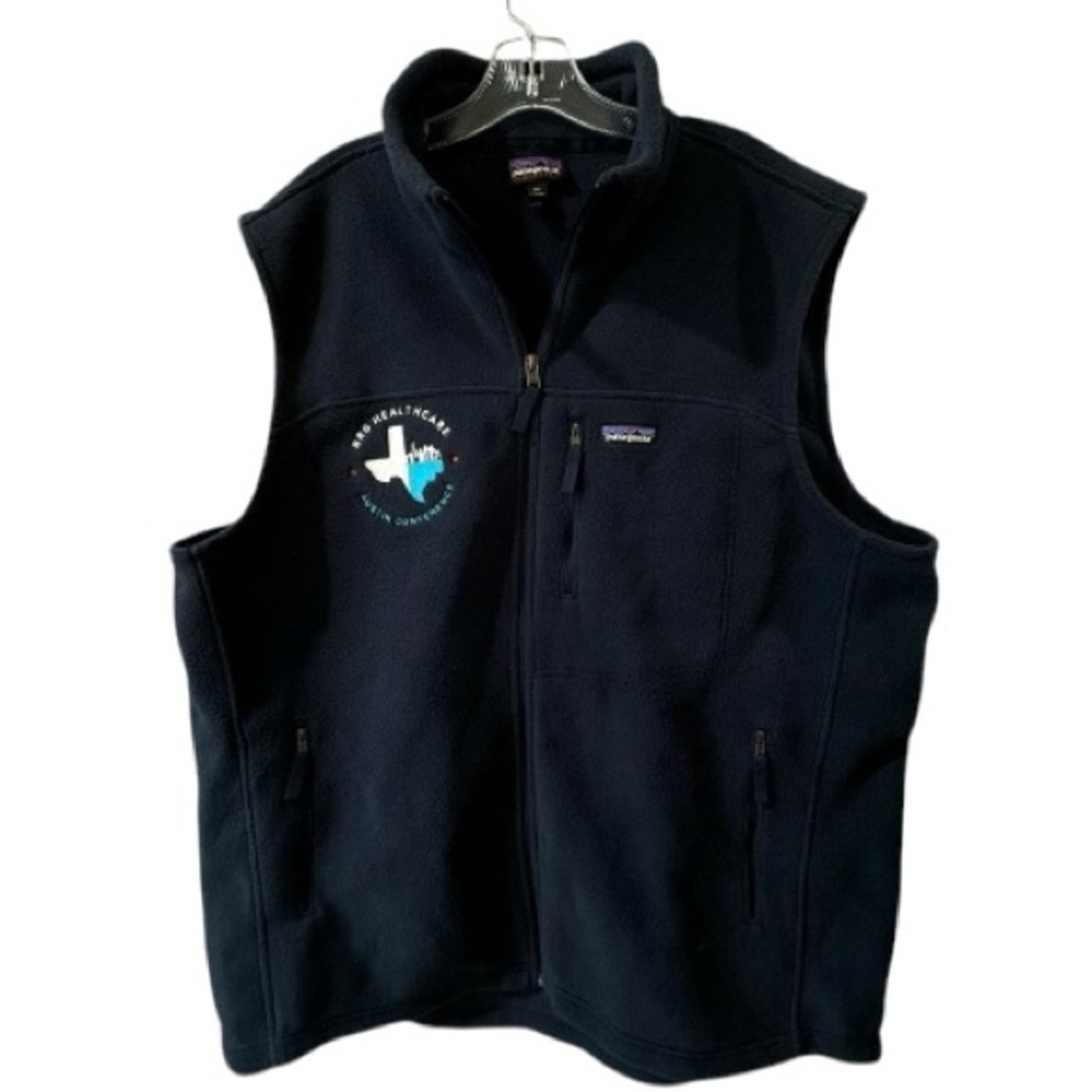 Patagonia Synchilla Navy Men’s Vest Size XXL